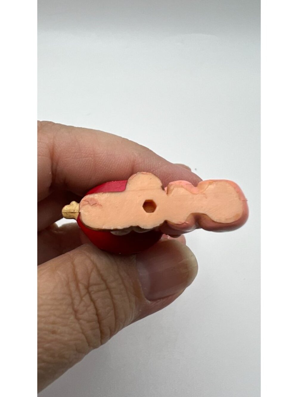 Strawberry Shortcake Figurine With Custard Cat Vintage 1980s Miniature Collectib - Picture 3 of 3